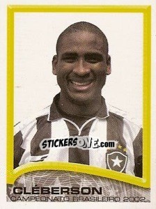 Sticker Cléberson - Campeonato Brasileiro 2002 - Panini