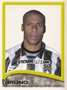 Cromo Bruno - Campeonato Brasileiro 2002 - Panini