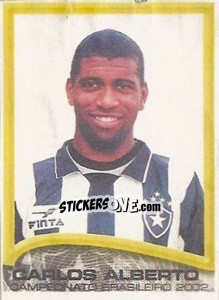 Sticker Carlos Alberto - Campeonato Brasileiro 2002 n. 164 - Panini