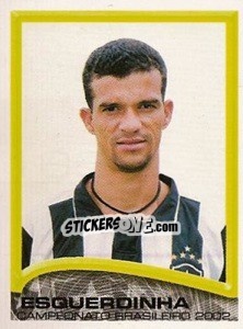 Cromo Esquerdinha - Campeonato Brasileiro 2002 - Panini