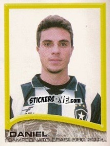 Sticker Daniel - Campeonato Brasileiro 2002 n. 168 - Panini