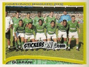 Sticker Equipe de foto - Campeonato Brasileiro 2002 - Panini