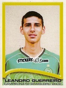 Figurina Leandro Guerreiro - Campeonato Brasileiro 2002 - Panini