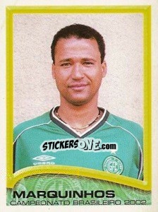 Sticker Marquinhos - Campeonato Brasileiro 2002 - Panini