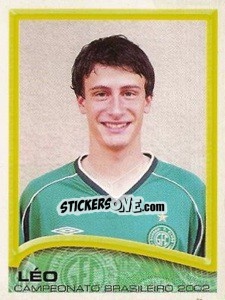 Sticker Léo - Campeonato Brasileiro 2002 n. 181 - Panini