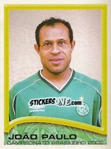 Cromo João Paulo - Campeonato Brasileiro 2002 n. 182 - Panini