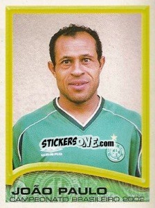 Cromo João Paulo - Campeonato Brasileiro 2002 - Panini