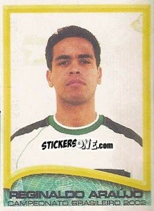 Sticker Reginaldo Araújo - Campeonato Brasileiro 2002 - Panini