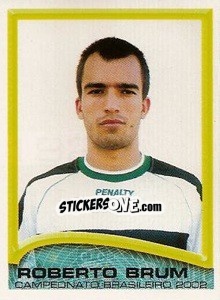 Figurina Roberto Brum - Campeonato Brasileiro 2002 - Panini