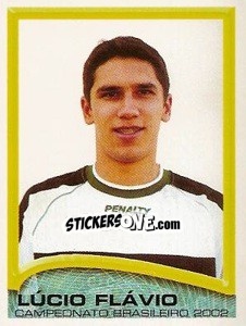 Sticker Lúcio Flávio - Campeonato Brasileiro 2002 - Panini