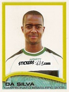 Sticker Da Silva - Campeonato Brasileiro 2002 n. 195 - Panini