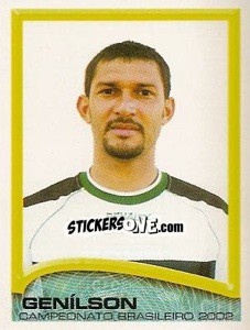 Sticker Genílson - Campeonato Brasileiro 2002 - Panini