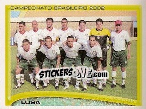 Figurina Equipe de foto - Campeonato Brasileiro 2002 - Panini