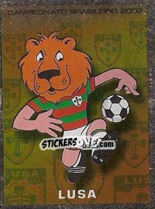 Sticker Mascote - Campeonato Brasileiro 2002 - Panini