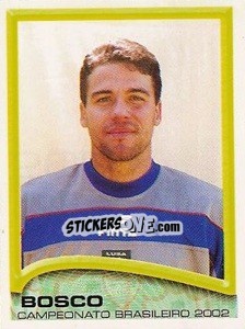 Sticker Bosco - Campeonato Brasileiro 2002 n. 200 - Panini