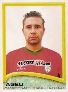 Cromo Ageu - Campeonato Brasileiro 2002 - Panini