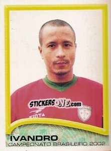 Sticker Ivandro - Campeonato Brasileiro 2002 - Panini