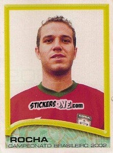 Cromo Rocha - Campeonato Brasileiro 2002 - Panini