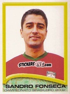 Sticker Sandro Fonseca - Campeonato Brasileiro 2002 - Panini