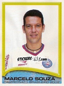 Sticker Marcelo Souza - Campeonato Brasileiro 2002 n. 216 - Panini