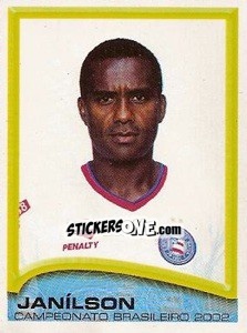 Sticker Janílson - Campeonato Brasileiro 2002 n. 222 - Panini
