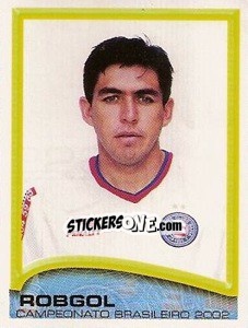 Sticker Robgol - Campeonato Brasileiro 2002 - Panini