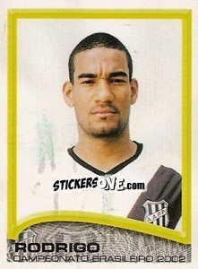 Sticker Rodrigo - Campeonato Brasileiro 2002 - Panini