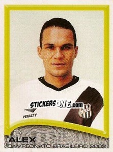 Cromo Alex - Campeonato Brasileiro 2002 - Panini