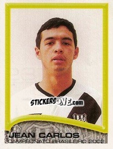 Cromo Jean Carlos - Campeonato Brasileiro 2002 - Panini