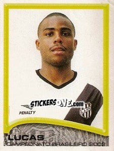 Sticker Lucas - Campeonato Brasileiro 2002 - Panini