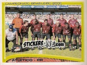 Figurina Equipe de foto - Campeonato Brasileiro 2002 n. 240 - Panini