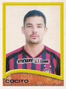 Sticker Cocito - Campeonato Brasileiro 2002 - Panini