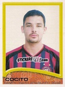 Sticker Cocito - Campeonato Brasileiro 2002 n. 247 - Panini