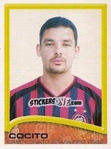 Figurina Cocito - Campeonato Brasileiro 2002 - Panini