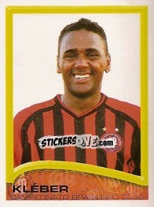 Sticker Kléber - Campeonato Brasileiro 2002 n. 252 - Panini