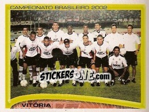 Cromo Equipe de foto - Campeonato Brasileiro 2002 - Panini