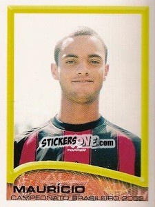 Cromo Maurício - Campeonato Brasileiro 2002 n. 257 - Panini