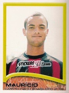 Sticker Maurício - Campeonato Brasileiro 2002 - Panini