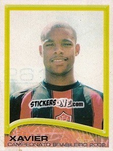 Sticker Xavier - Campeonato Brasileiro 2002 - Panini