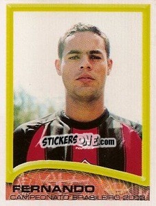 Sticker Fernando - Campeonato Brasileiro 2002 - Panini