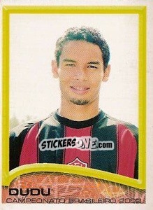 Cromo Dudu - Campeonato Brasileiro 2002 - Panini