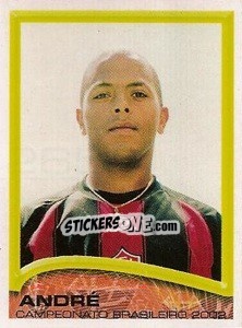 Cromo André - Campeonato Brasileiro 2002 n. 265 - Panini