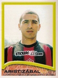 Cromo Aristizábal - Campeonato Brasileiro 2002 n. 266 - Panini