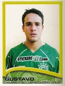 Sticker Gustavo - Campeonato Brasileiro 2002 - Panini