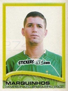 Cromo Marquinhos - Campeonato Brasileiro 2002 - Panini