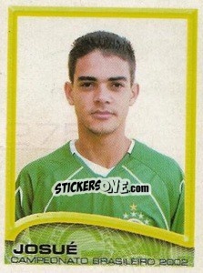 Figurina Josué - Campeonato Brasileiro 2002 - Panini