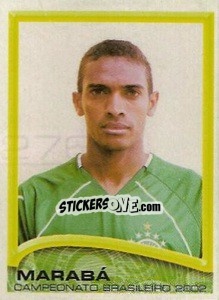 Cromo Marabá - Campeonato Brasileiro 2002 n. 276 - Panini