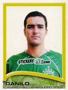 Sticker Danilo - Campeonato Brasileiro 2002 - Panini