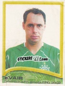 Cromo Evair - Campeonato Brasileiro 2002 - Panini