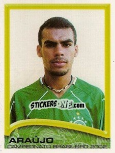 Sticker Araújo - Campeonato Brasileiro 2002 n. 279 - Panini
